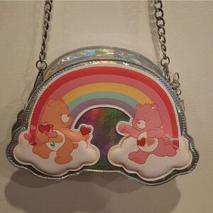 Skinnydip London X Care Bears Holographic Rainbow Crossbody Bag
